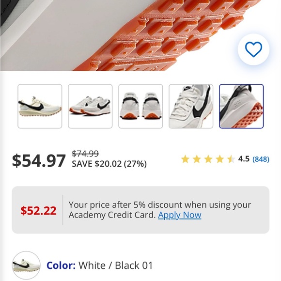 NIKE Waffle Debut sneaker | US8/EU39 | Retail $75 - Picture 3 of 10